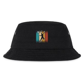 Badminton - Kids’ Bucket Hat - black - Front