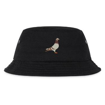 Pigeon voyageur brun rouge - Bob Enfant - noir - Devant