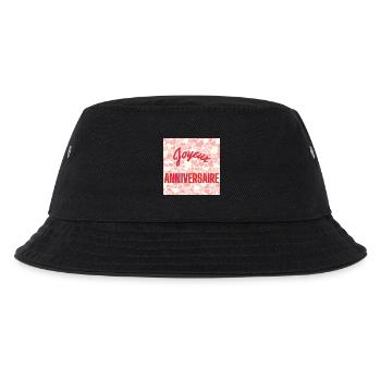 BIRTHDAY,HAPPY BIRTHDAY,HAPPY BIRTHDAY - Kids’ Bucket Hat - black - Front