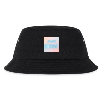 BIRTHDAY,HAPPY BIRTHDAY,HAPPY BIRTHDAY - Kids’ Bucket Hat - black - Front