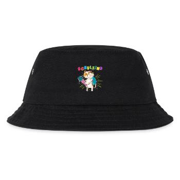 Schulstart 2023 - Design für Deinen ABC-Schützen - Kinder Bucket Hat - Schwarz - Vorne