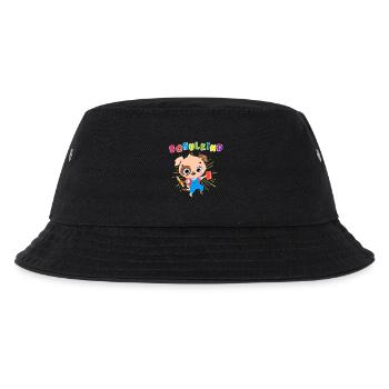 Schulkind - Einschulung 2023 - Für den Schulbeginn - Kinder Bucket Hat - Schwarz - Vorne