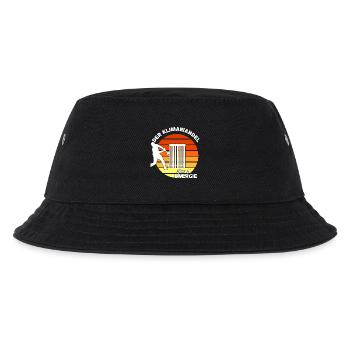 Klimawandel Klimakleber spart Energie - Kinder Bucket Hat - Schwarz - Vorne