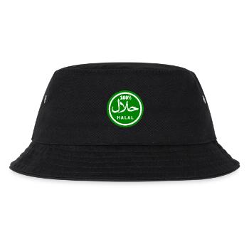 Halal حلال - Kinder Bucket Hat - Schwarz - Vorne
