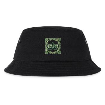 keltischer rahmen celtic schrift e 226 - Kinder Bucket Hat - Schwarz - Vorne
