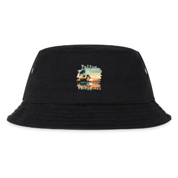 Philippines Paliton Beach Sunset Grunge - Bob Enfant - noir - Devant