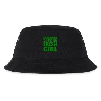 Everyone loves an irish girl - Kids’ Bucket Hat - black - Front