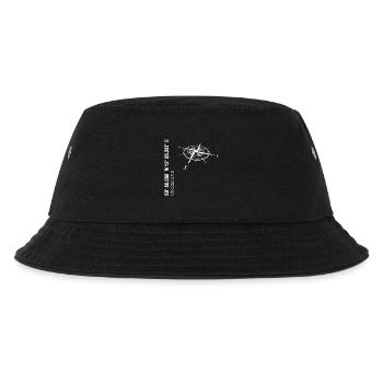 Koordinaten Chemnitz - Kinder Bucket Hat - Schwarz - Vorne