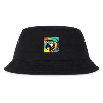 Perroquet Pop Art - Bob Enfant - noir - Devant