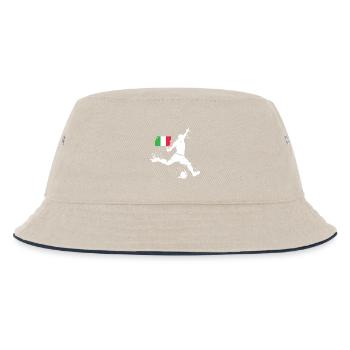 Équipe d’Italie de football Joueur Blast - Bob Enfant - blanc cassé/bleu marine - Devant