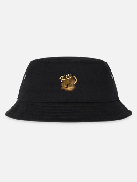 Kite - Kinder Bucket Hat - Schwarz