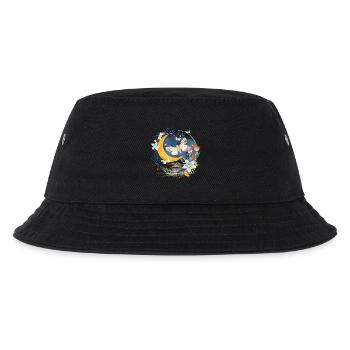 rare exotic butterflies in the moonlight - Kids’ Bucket Hat - black - Front