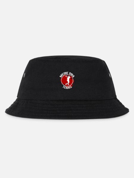 Mein DNA - Tennis - Kinder Bucket Hat - Schwarz