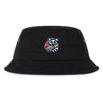 Lemur - Kids’ Bucket Hat - black - Front