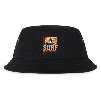 Surf Leidenschaft - Kinder Bucket Hat - Schwarz - Vorne