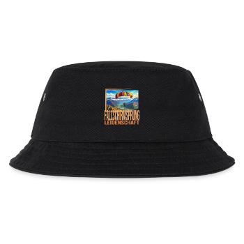 Fallschirmsprung Leidenschaft - Kinder Bucket Hat - Schwarz - Vorne