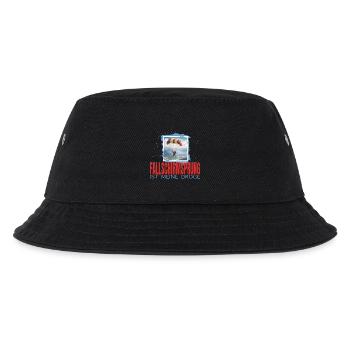 Fallschirmsprung ist meine Droge - Kinder Bucket Hat - Schwarz - Vorne