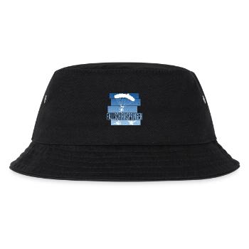 Fallschirmspringen - Kinder Bucket Hat - Schwarz - Vorne