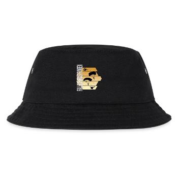 Fallschirmspringen - Kinder Bucket Hat - Schwarz - Vorne