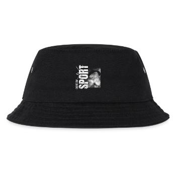Eins mit dem Sport - Fallschirmspringen - Kinder Bucket Hat - Schwarz - Vorne