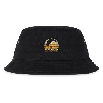 Paragliden Leidenschaft - Kinder Bucket Hat - Schwarz - Vorne