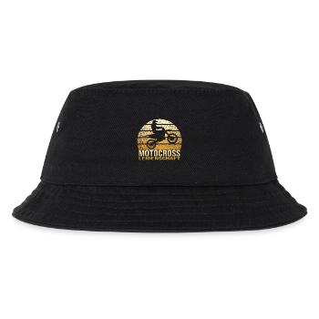 Motocross Leidenschaft - Kinder Bucket Hat - Schwarz - Vorne