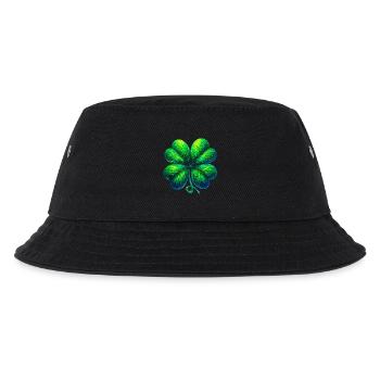 Four-leaf clover - Kids’ Bucket Hat - black - Front
