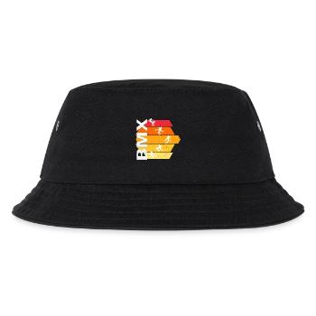 BMX - Kinder Bucket Hat - Schwarz - Vorne