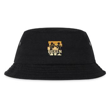 Boxen - Kinder Bucket Hat - Schwarz - Vorne