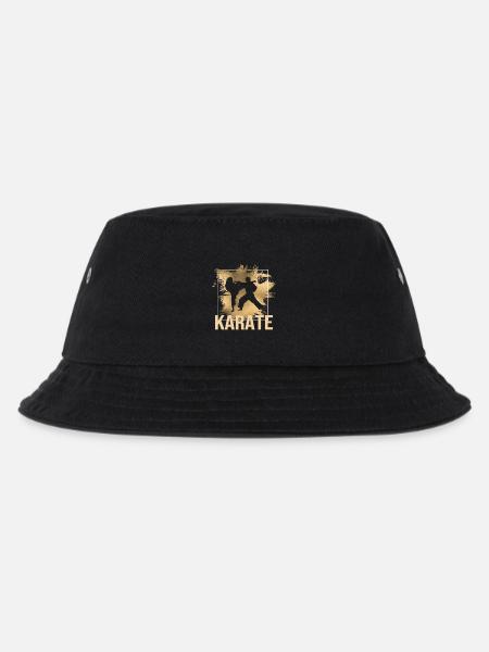 Karate - Kinder Bucket Hat - Schwarz
