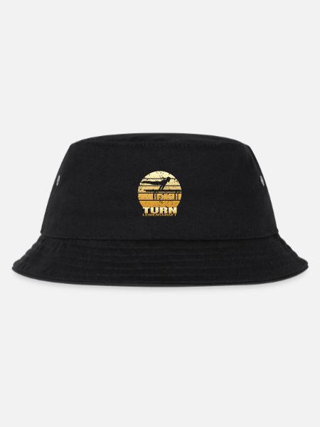 Turn Leidenschaft - Kinder Bucket Hat - Schwarz