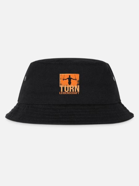 Turn Leidenschaft - Kinder Bucket Hat - Schwarz