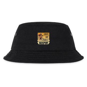 Ausdauer - Kraft - Adrenalin - Radsport - Kinder Bucket Hat - Schwarz - Vorne