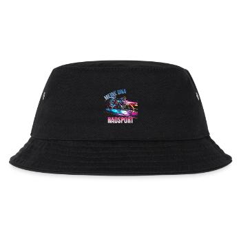 Meine DNA - Radsport - Kinder Bucket Hat - Schwarz - Vorne