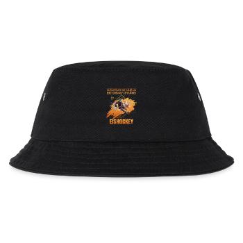 Adrenalin auf dem Eis Emotionen auf den Rängen - Kinder Bucket Hat - Schwarz - Vorne