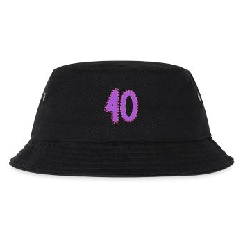40. 40 ANS. 40e ANNIVERSAIRE. ANNIVERSAIRE 40 ANS. - Bob Enfant - noir - Devant