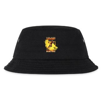 Basketball: Lebe deine Leidenschaft - Kinder Bucket Hat - Schwarz - Vorne