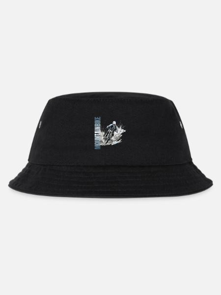 Mountainbike - Kinder Bucket Hat - Schwarz