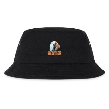 Jeder Gipfel - Kinder Bucket Hat - Schwarz - Vorne