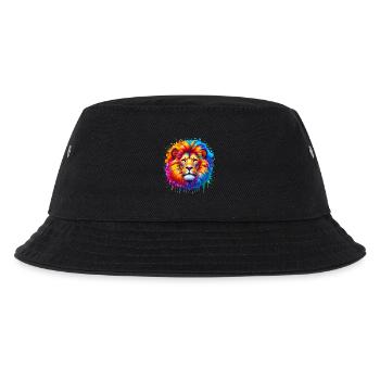 Lion - Kids’ Bucket Hat - black - Front