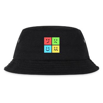 Jeux de couleurs géométriques amusants - Bob Enfant - noir - Devant