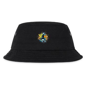 Football Couleur Explosion Joueur Soleil Couleurs Vives - Bob Enfant - noir - Devant