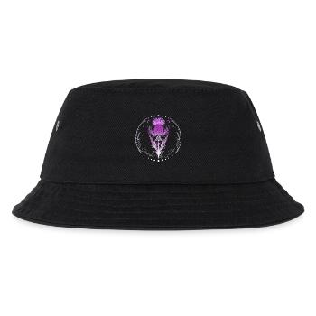 Distel mit Triquetra Guarded by Nature - Kinder Bucket Hat - Schwarz - Vorne