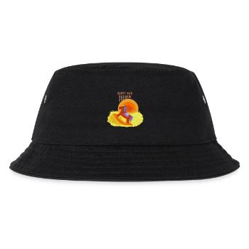 Happy New Year Western - Kinder Bucket Hat - Schwarz - Vorne