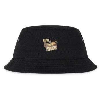 Natur Liebhaber - Kinder Bucket Hat - Schwarz - Vorne