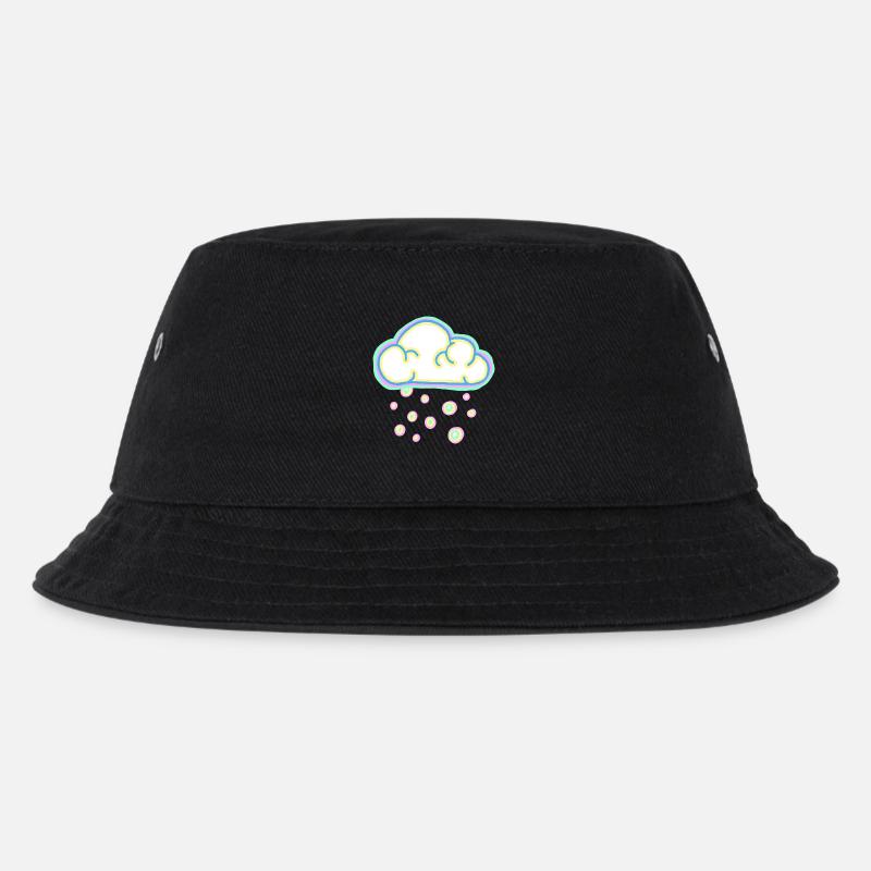 nuage pastel et neige - Bob Enfant - noir