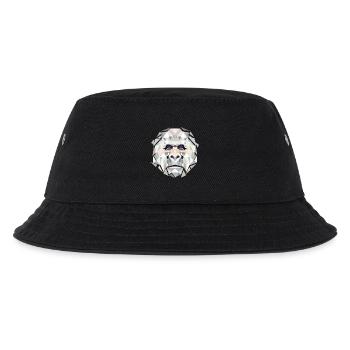 Gorilla Power in Geometric Facets–Modern Art - Kids’ Bucket Hat - black - Front