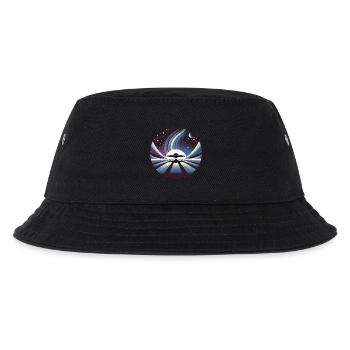 alien flight in a galaxi far away - Kinder Bucket Hat - Schwarz - Vorne
