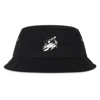 Volleyball Sketch - Kids’ Bucket Hat - black - Front