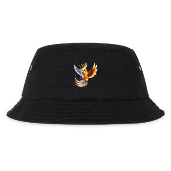 Nymphensittich macht Party - Kinder Bucket Hat - Schwarz - Vorne
